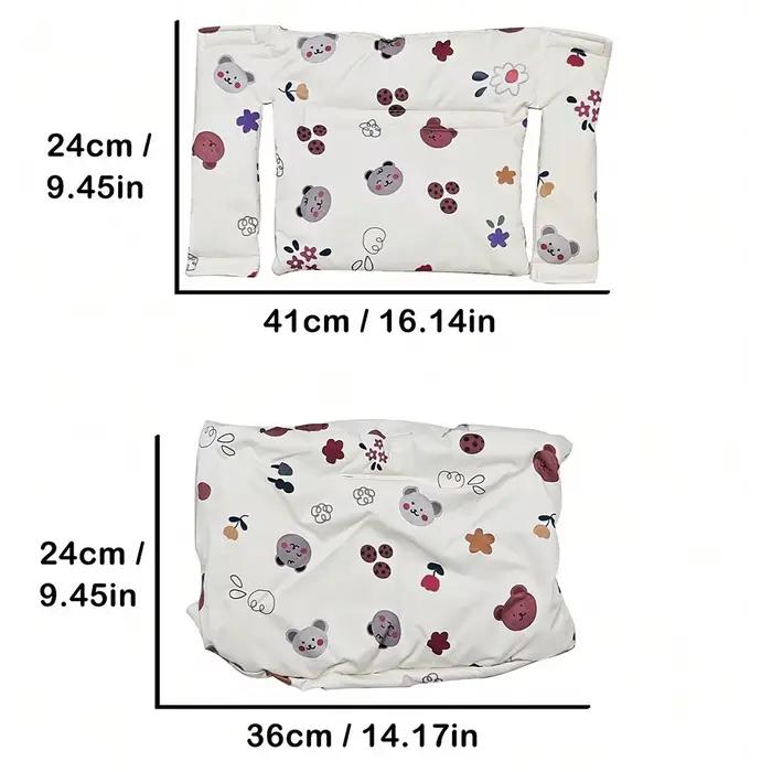 Coussin de siège de chaise de salle à manger de dessin animé pour bébé, anti-salissure, housse de co
