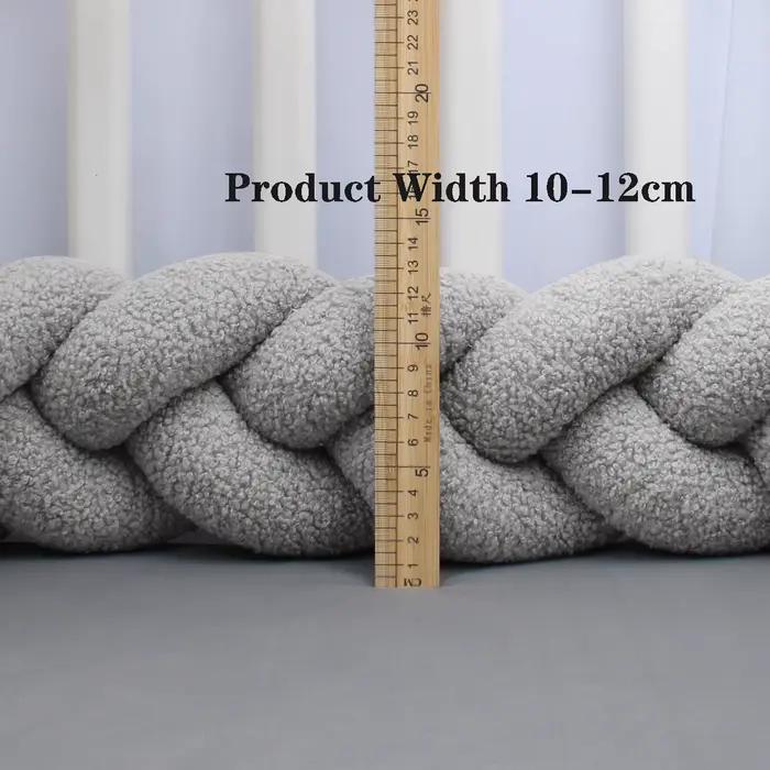 1-4M bébé lit pare-chocs infantile berceau oreiller coussin tresse berceau pare-chocs protecteur cha
