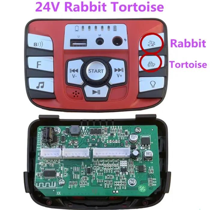 Contrôleur de voiture électrique 24V, lecteur multifonctionnel pour enfants, contrôleur central de p
