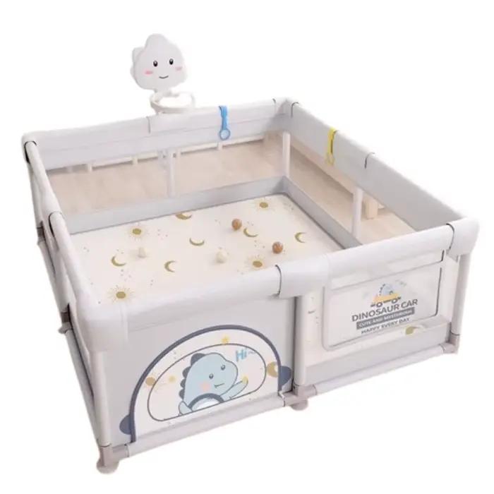 Parc de jeu pour bébé, barrière de sécurité pliable et portable pour intérieur et extérieur, barrièr