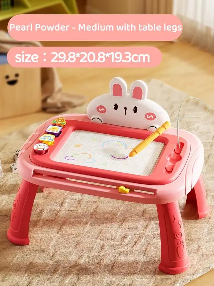 Tableau magnétique pour enfants, tableau à gribouiller pour bébé, jouet éducatif artistique coloré,