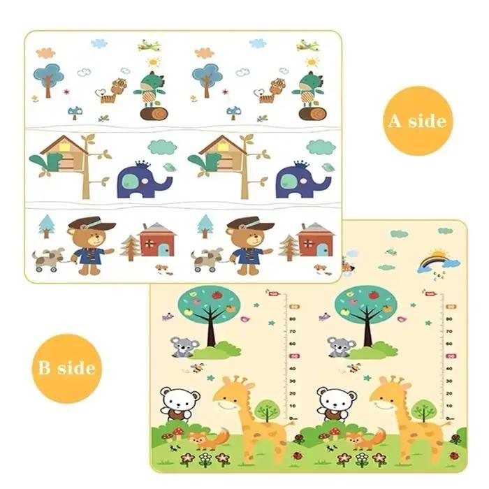 Tapis de jeu antidérapant épais 1cm girafe Lion pour bébé, Puzzle pour enfants, tapis d'escalade pou