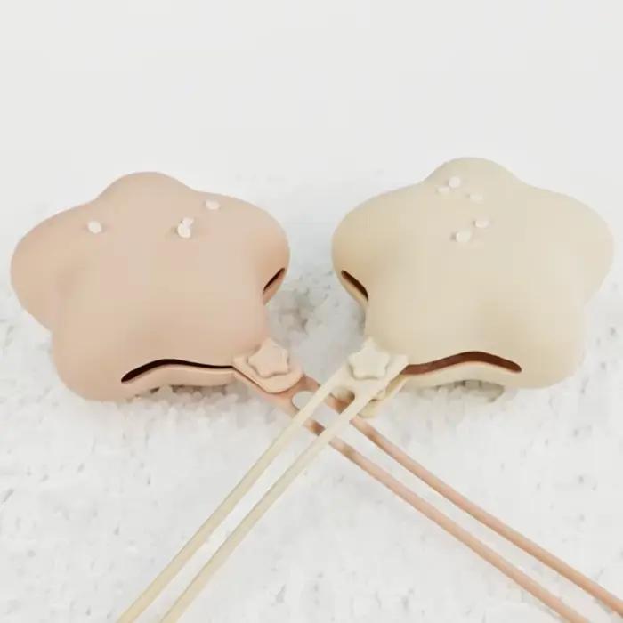 Étui porte-sucette en forme d'étoile en Silicone