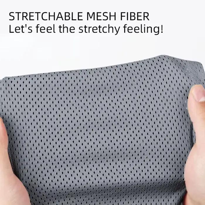 Porte-bébé réglable en coton respirant et tissu maillé pour la mère et le bébé – Écharpe de portage douce et confortable