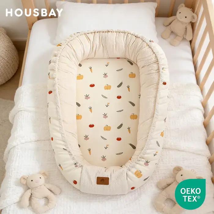 Nid d'enfant portable pour lit parental protection bébé chaud hiver dessin animé unisexe occasions spéciales pour bébés 0-1 an
