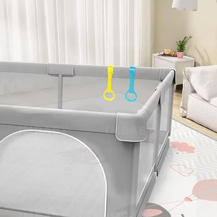 Grand parc de jeux IMBABY pour bébé 200cm sécurisé et moderne pour 0-6 mois 7-12 mois 13-24 mois 25-36 mois occasions spéciales et cadeaux enfants