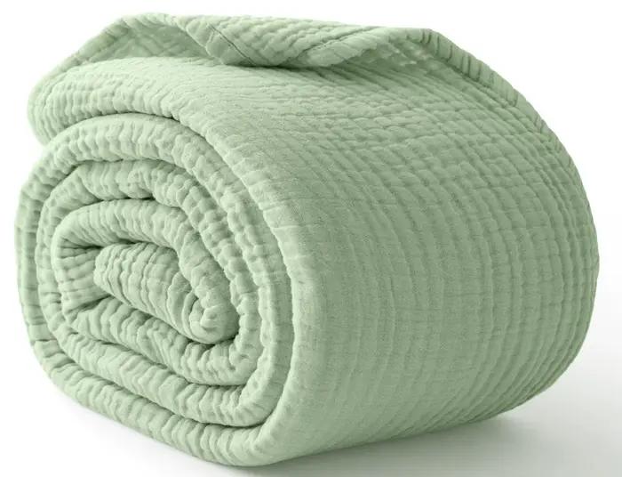 Couverture en mousseline 100% coton portable pour toutes les saisons à offrir pour les occasions spéciales et le confort quotidien