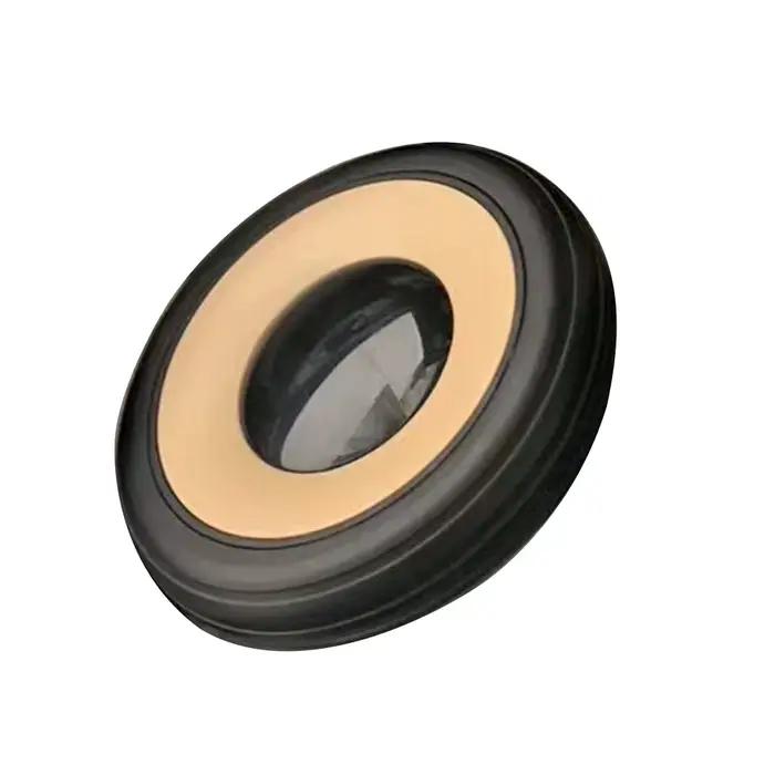 Roue de poussette Coya pour bébé 0-6 ans compatible avec la série Coya roue avant ou arrière en plastique et acier inoxydable en blanc bleu gris or rose violet