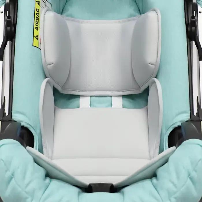 Coussin de siège auto Doona Stroller Fofoo, matelas de soutien respirant pour la tête et le cou du bébé, accessoires de matelas chaud pour poussette