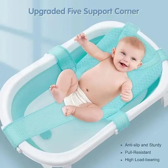 Coussin de bain réglable pour bébé et nouveau-né