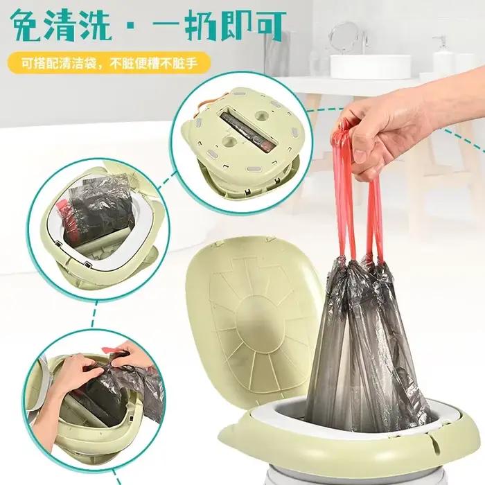 Pot portable pliable de voyage pour tout-petits