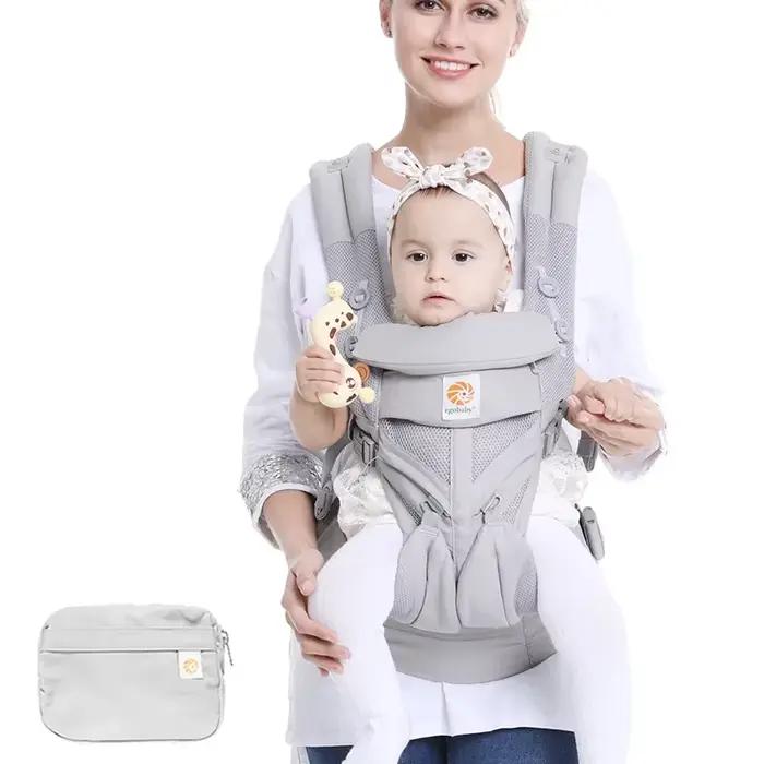 Egobaby-Sac à dos ergonomique respirant en coton Omni Baby Electrolux