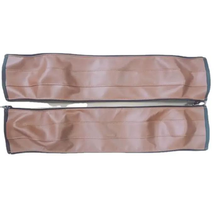 Juste de protection en cuir PU pour poignée de poussette de bébé