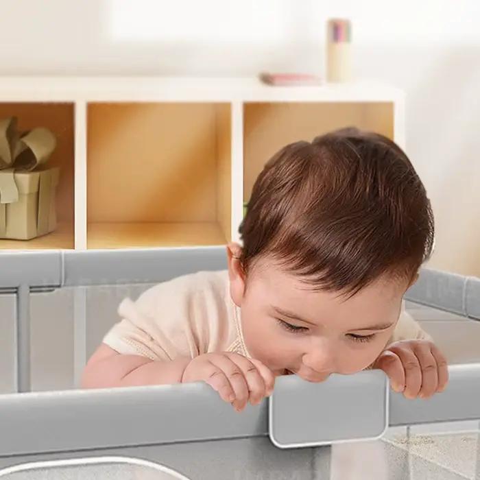 Grand parc de jeux IMBABY pour bébé 200cm sécurisé et moderne pour 0-6 mois 7-12 mois 13-24 mois 25-36 mois occasions spéciales et cadeaux enfants