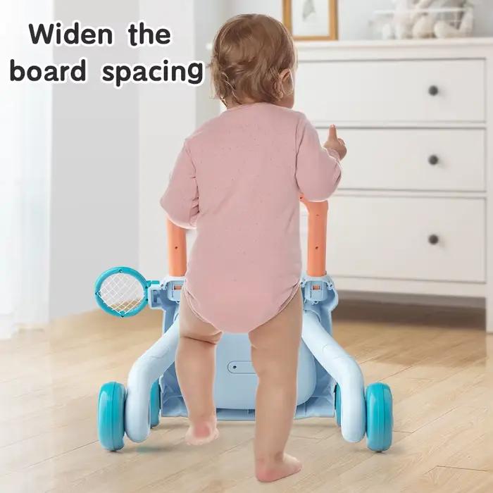 Marche-bébé avec centre d'activités musicales