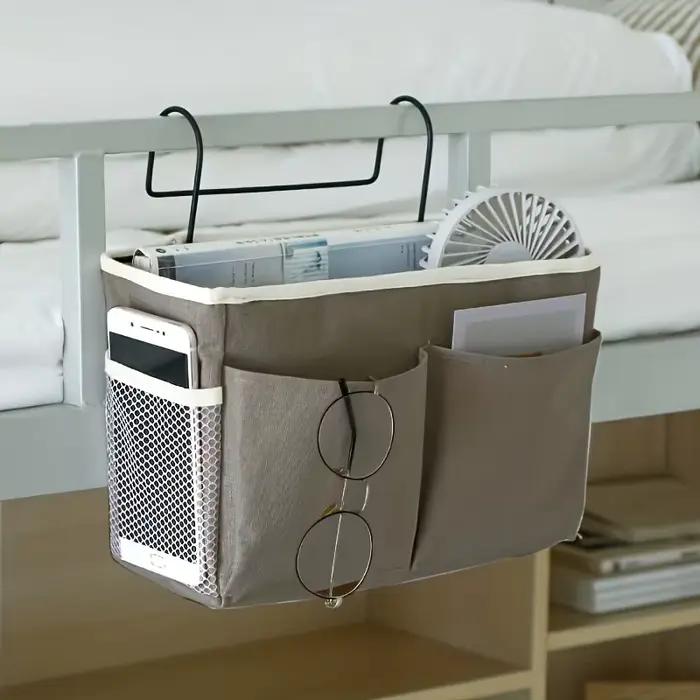 Organisateur de rangement mural en tissu multi-poches pour sous le lit