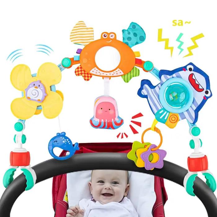 Jouets d'arc de poussette pour bébé