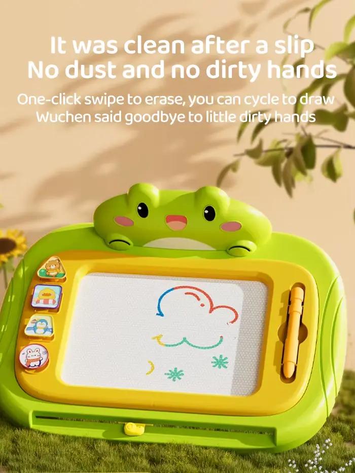 Tableau magnétique pour enfants coloré avec surface magnétique pour apprendre à dessiner et écrire, cadeau idéal pour anniversaire et Noël occasions spéciales pour éveil artistique et développement de la motricité fine