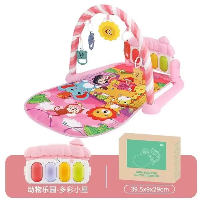 Tapis de jeu multifonctionnel éducatif et sécurisé pour bébés et enfants, avec fonction musicale pour les occasions spéciales et le quotidien