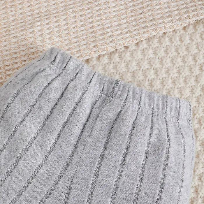 3 pièces/ensemble de nouveau-né bébé garçon couleur bloquée body à manches longues + pantalon + chapeau mignon ensemble