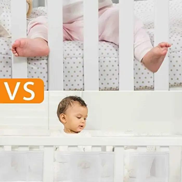 Pare-chocs pour lit de bébé