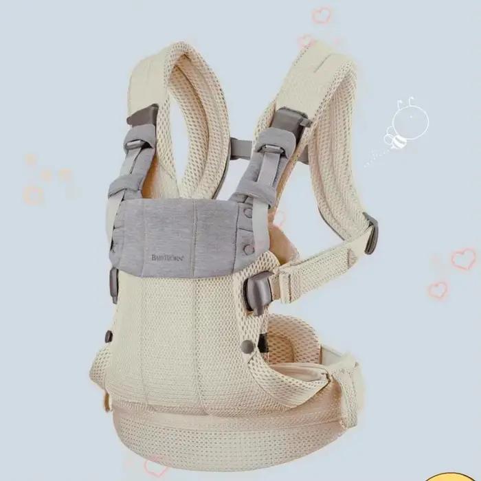 Harmony Babybjorn 360 Porte-bébé en maille 3D Conception ergonomique 3 en 1 Soutenir les nouveau-nés et les tout-petits