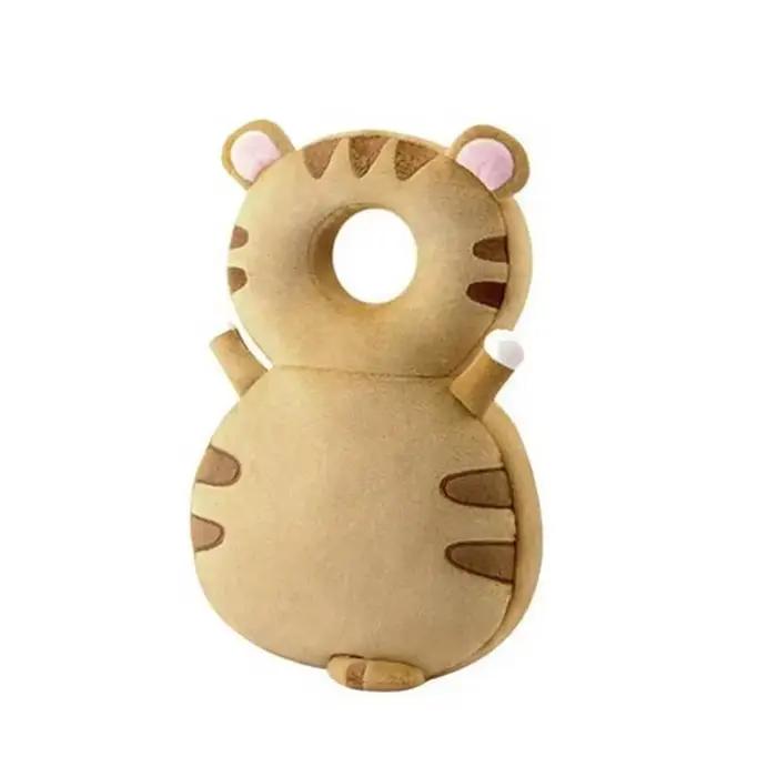 Coussin de sécurité pour bébé anti-apnée coussin de dessin animé doux et confortable pour nouveau-né maternité bébé couchage sac à dos appui-tête fourrure polyester coton