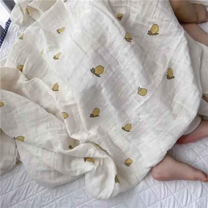 Couverture en coton biologique 100% pour nouveau-né avec dessin animé pour bébé occasions spéciales à offrir