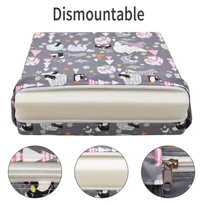 Coussin de chaise pour bébé siège réglable sièges rehausseurs pour enfants semelle intérieure rehaussante pour salle à manger coussins de sécurité amovibles occasions spéciales pour enfants 7 mois et plus