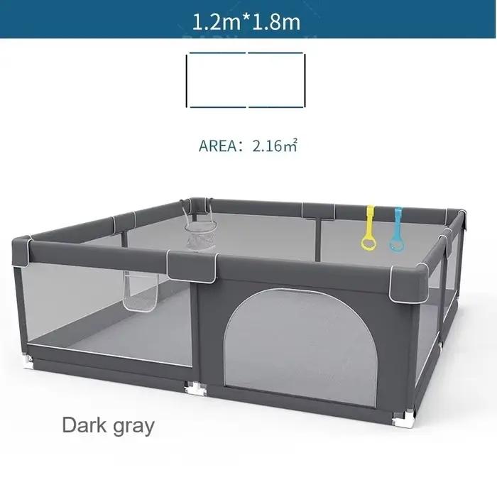 Grand parc de jeux IMBABY pour bébé 200cm sécurisé et moderne pour 0-6 mois 7-12 mois 13-24 mois 25-36 mois occasions spéciales et cadeaux enfants
