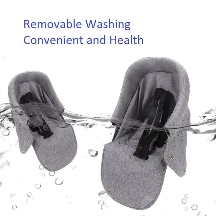 PANGDUBE Chaise haute portable pour bébé pour voyage