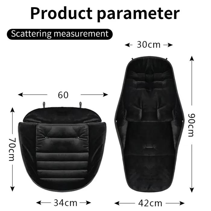 Nouveau Sac de Couchage Hiver pour Poussette Bébé