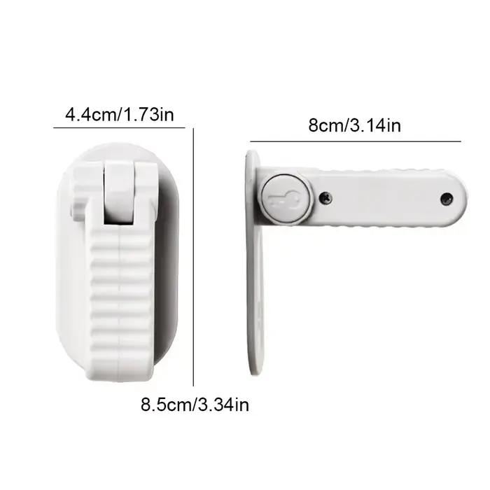 Serrure de porte universelle anti-ouverture pour la sécurité des enfants et des bébés
