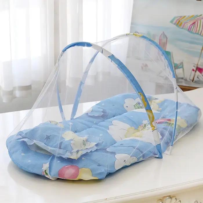 Moustiquaire Portable et Pliable en Polyester pour Lit de Bébé
