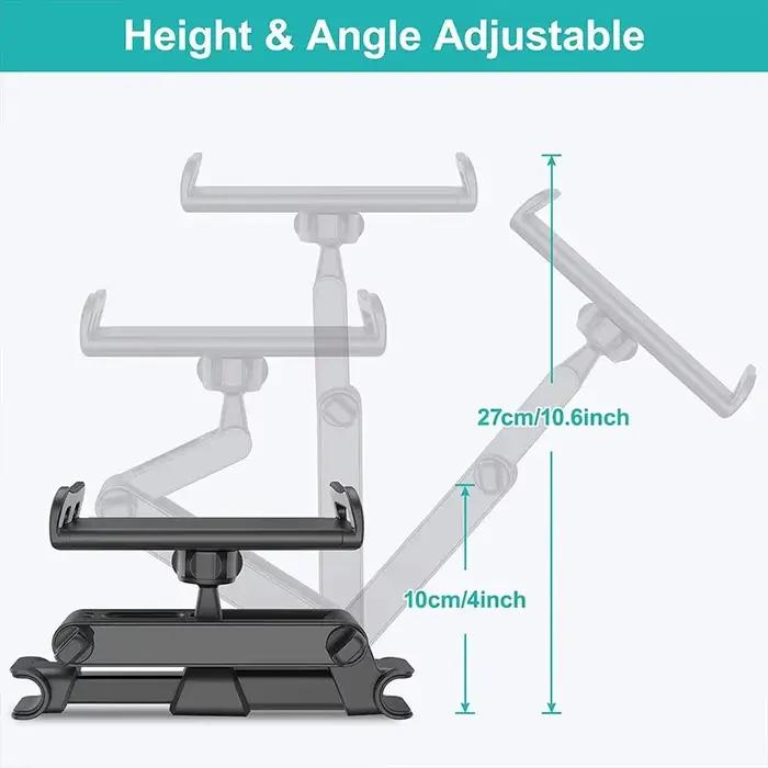Support de tablette pour voiture rotatif 360° pour iPad Air 4-11 pouces et autres appareils numériques occasions de conduite et cadeaux pour les amateurs de technologie