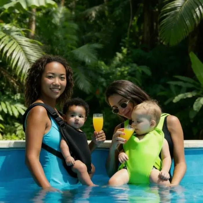 Porte-bébé aquatique à double usage