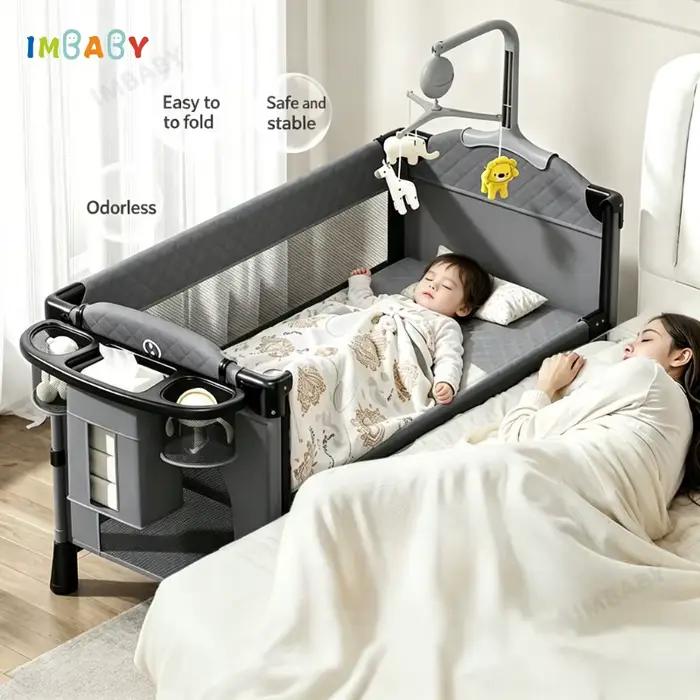 IMBABY Lit bébé portable multifonctionnel