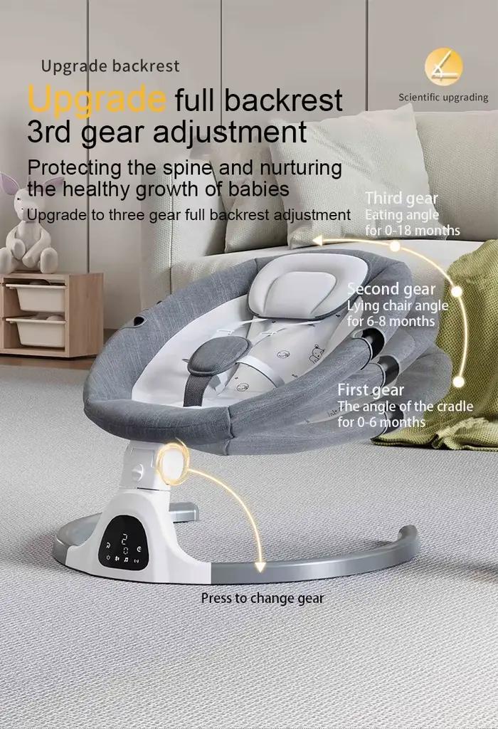 Bébé électrique chaise à bascule berceaux coaxiaux