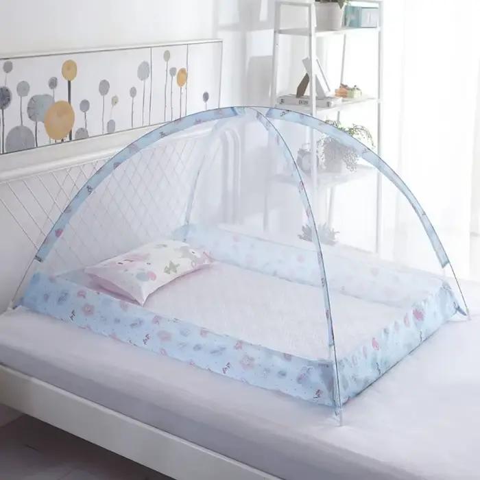 Moustiquaire légère pour lit de bébé sans fond