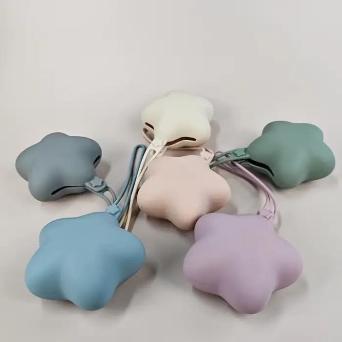 Étui porte-sucette en forme d'étoile en Silicone