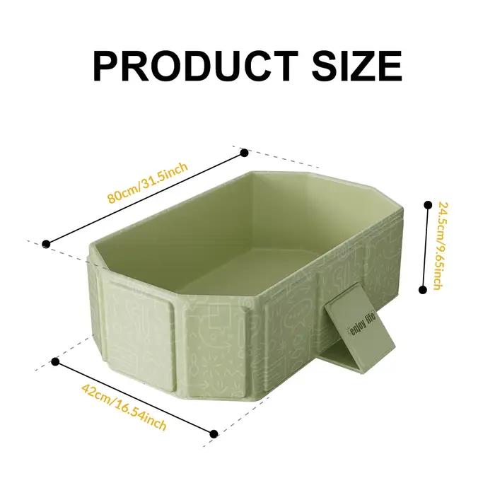 Lavabo de bain pliable pour bébé