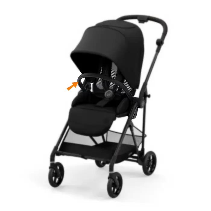 ALWAYSME-Barre de Pare-Chocs pour Cybex Melio