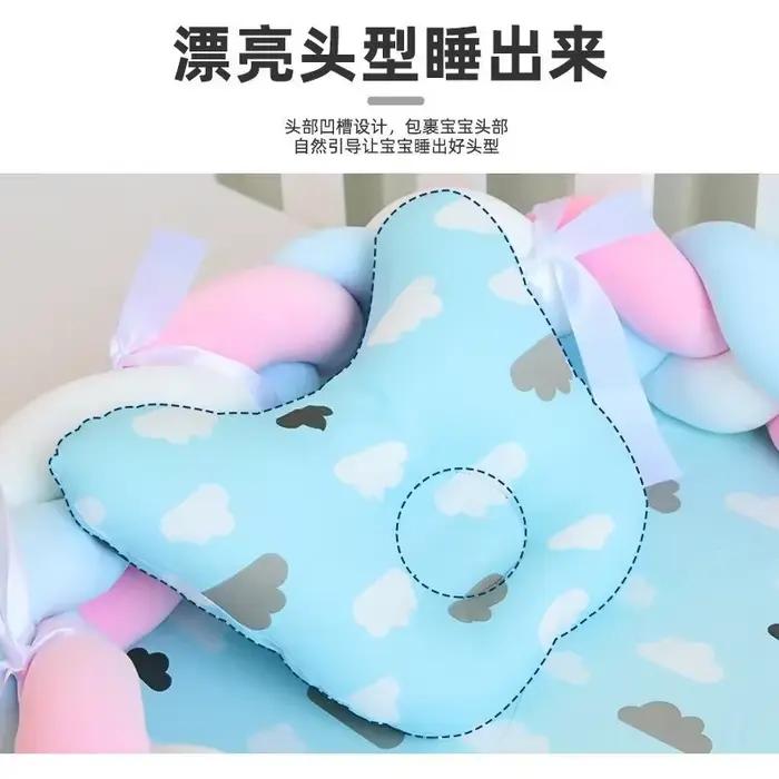 Nid nouveau-né enfant en bas âge couffin avec clôture pare-chocs berceau bébé