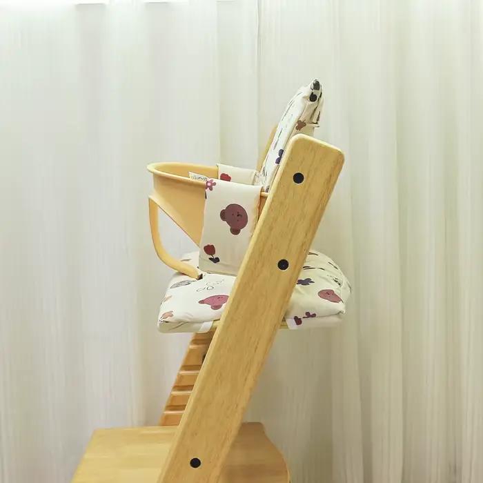 Coussin de siège de chaise de salle à manger de dessin animé pour bébé