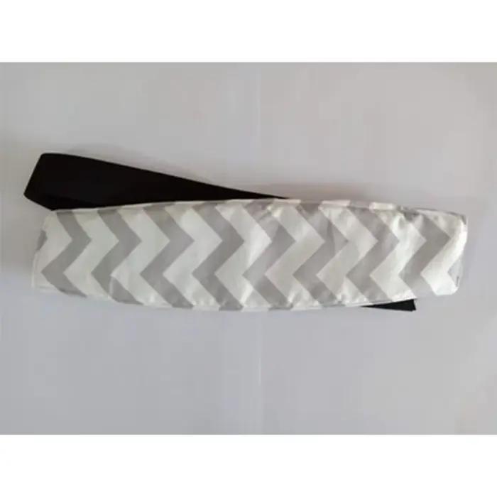 Ceinture de sécurité pour voiture bébé unisexe support de tête confortable pour enfants de 7 à 12 ans matériau coton et lin voyage sécurité et confort