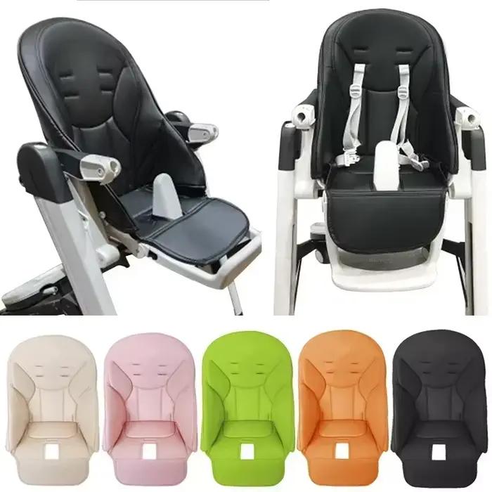 Juste en cuir pour chaise de salle à manger pour bébé