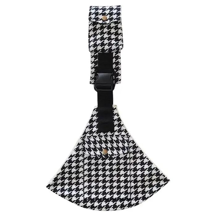 Porte-bébé à bandoulière avec tabouret de taille polyvalent pour nouveau-né à tout-petit occasions spéciales main libre