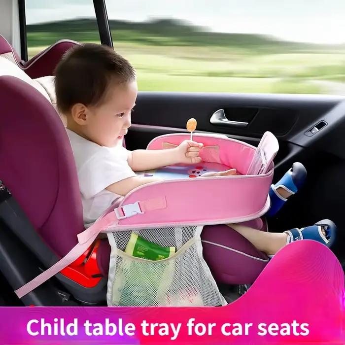 Plateau de siège de voiture pour enfants en tissu oxford multicolore bureau organisateur de jeu et d'activité occasions spéciales pour enfants et tout-petits