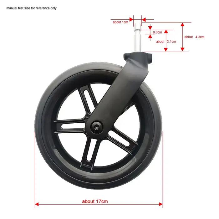 Seulement roue avant ou arrière Melio 17CM pour accessoires de Buggy Cybex