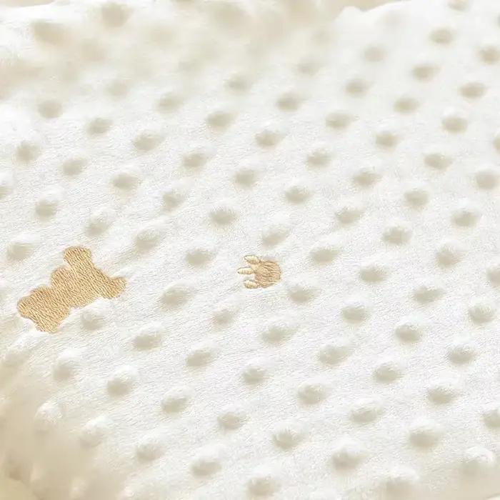 Pare-chocs de lit bébé doux en forme de dessin animé